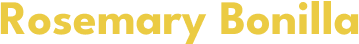 Rosemary Bonilla